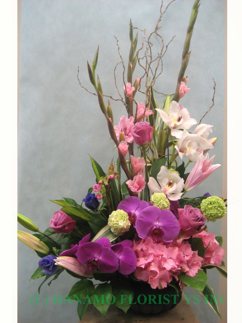 JAPA026 Mother's Day Japanese Style Arrangement - Click Image to Close