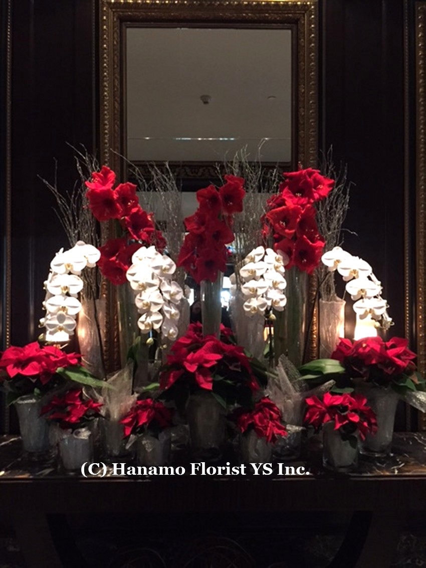 CMAS20153 Christmas Hotel Lobby display