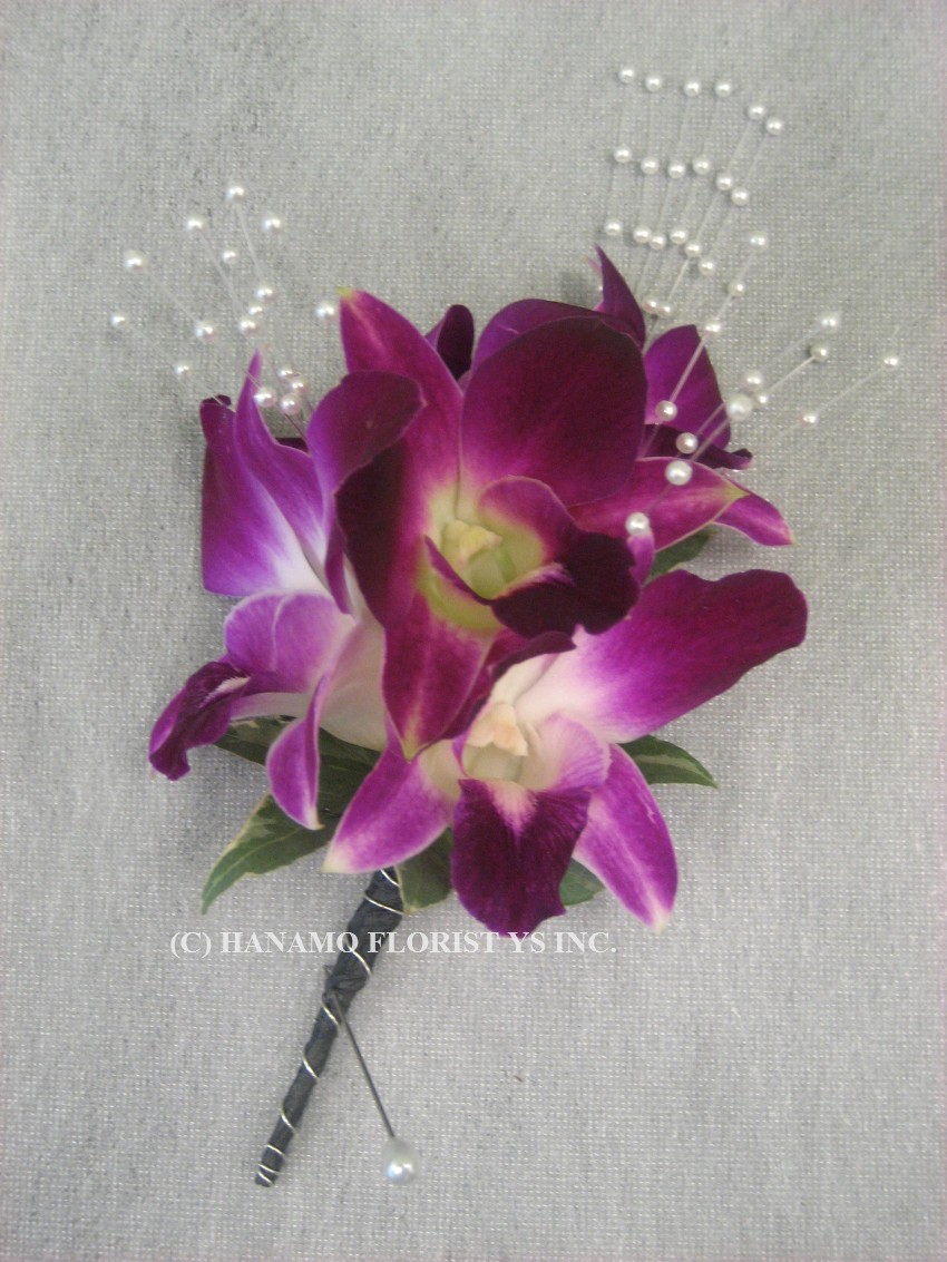 Orchid Cymbidium Corsage